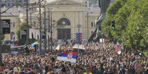 Διαδήλωση στη Σερβία