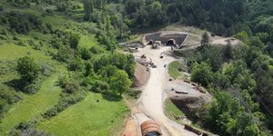 Τα έργα στη σήραγγα Κλεισούρας 