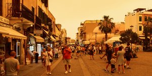 Αφρικανική σκόνη στα Χανιά