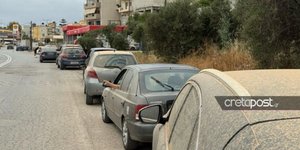 Κρήτη: Λάσπη παντού -Ουρές στα πλυντήρια αυτοκινήτων μετά το πέρασμα της αφρικανικής σκόνης