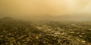 Η αφρικανική σκόνη έχει καταλάβει τον ουρανό πάνω από την Κρήτη