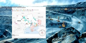 Ο χάρτης με τις σπάνιες γαίες της Ουκρανίας