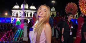 Η Star Ελλάς Στέλλα Μιχαηλίδου στην Ινδία, έτοιμη για τον διαγωνισμό Miss World 