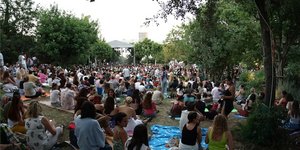 Καλοκαίρι στον κήπο του Μεγάρου Μουσικής