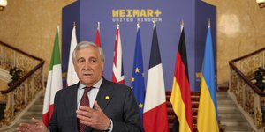 Ο υπουργός Εξωτερικών της Ιταλίας, Αντόνιο Ταγιάνι