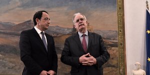 Νίκος Χριστοδουλίδης και Κωνσταντίνος Τασούλας