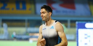 O Μίλτος Τεντόγλου στο μίτινγκ της Λεμεσού