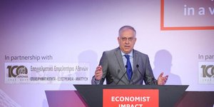 O Tάκης Θεοδωρικάκος στο Economist Impact