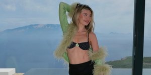 Η Βρετανίδα τηλεπερσόνα Τζόρτζια Τοφόλο κάνει διακοπές στην Ελλάδα