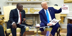 Reuters: Η εικόνα του Τραμπ με νεκρούς «λευκούς αγρότες» καταγράφηκε στο Κονγκό, όχι στη Νότια Αφρική