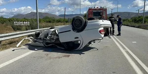 Σφοδρό τροχαίο στην Αργολίδα: Σύγκρουση δύο οχημάτων