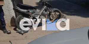 Εικόνα από το νέο τροχαίο που σημειώθηκε στην Εύβοια