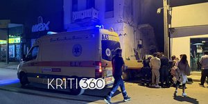 Τροχαίο με μοτοσικλετιστή στα Χανιά