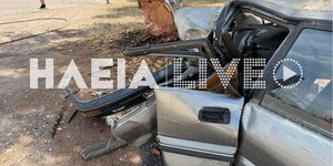 Τροχαίο δυστύχημα στην Ζαχάρω Ηλείας