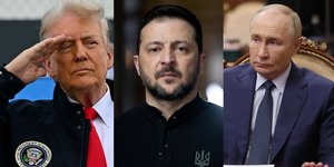 Τραμπ, Ζελένσκι, Πούτιν/ΑΡ