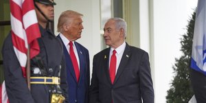 Ο Ντόναλντ Τραμπ και ο Μπέντζαμιν Νετανιάχου δε συμφωνούν σε όλα