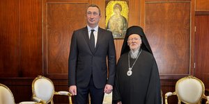 Στο Οικουμενικό Πατριαρχείο ο αναπληρωτής πρωθυπουργός της Ουκρανίας