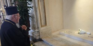 Ο Βαρθολομαίος επισκέφθηκε τον τάφο του μακαριστού Πάπα Φραγκίσκου -«Είχαμε κοινά οράματα και ιδανικά»