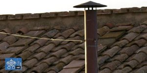 H καπνοδόχος της Καπέλα Σιστίνα στο Βατικανό