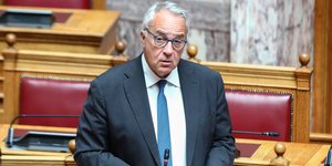 Ο υπουργός Μετανάστευσης και Ασύλου, Μάκης Βορίδης