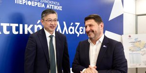 Συνάντηση του Περιφερειάρχη Αττικής με τον Διευθύνοντα Σύμβουλο της ΟΛΠ ΑΕ