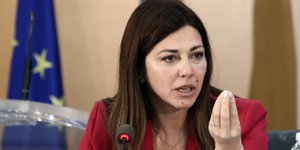 Η υπουργός Παιδείας και Θρησκευμάτων Σοφία Ζαχαράκη