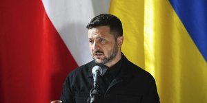 O Βολόντιμιρ Ζελένσκι στη Τσεχία