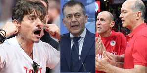 Τελεσίγραφο Βρούτση σε Γιαννακόπουλο και Αγγελόπουλους: Αν δεν έρθουν ως τις 15:00, θα διακοπεί το πρωτάθλημα μπάσκετ