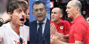 Δημήτρης Γιαννακόπουλος- Αδελφοί Αγγελόπουλοι και Γιάννης Βρούτσης 