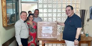 H «ΑΠΟΣΤΟΛΗ» με την Eurobank παρέδωσαν σε νέους γονείς της Καλύμνου τα πρώτα εφόδια ζωής για τα νεογέννητα τους