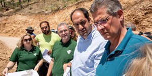 Αυτοψία σε έργα πρόληψης δασικών πυρκαγιών και προστασίας από φυσικές καταστροφές που υλοποιούνται μέσω του προγράμματος Antinero πραγματοποίησε ο Γιάννης Κεφαλογιάννης