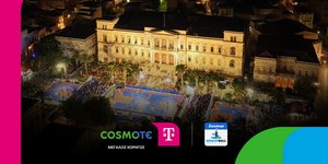 Η COSMOTE TELEKOM Μεγάλος Χορηγός του Stoiximan AegeanBall Festival 2025