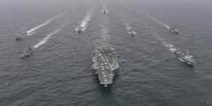 Το αεροπλανοφόρο Nimitz του Πολεμικού Ναυτικού των ΗΠΑ