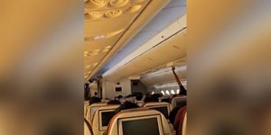 Ινδία: Επιβάτης που πέταξε λίγο πριν με το ίδιο αεροσκάφος που συνετρίβη, κατέγραψε σε βίντεο τεχνικά προβλήματα