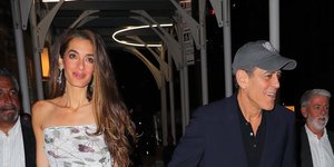 Η Αμάλ Κλούνεϊ σε βραδινή έξοδο με το Τζορτζ Κλούνεϊ