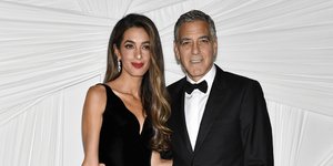  Ο Τζορτζ Κλούνεϊ με τη σύζυγό του, Αμάλ