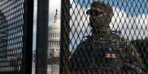 Αμερικανός στρατιώτης στην Ουάσινγκτον