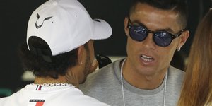 Oι Κριστιάνο Ρονάλντο και Λιούις Χάμιλτον