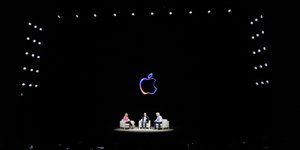Στιγμιότυπο από event Apple σχετικά με την τεχνητή νοημοσύνη, τον Ιούνιο του 2024