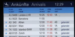 Πτήσεις σε αεροδρόμιο της Γερμανίας