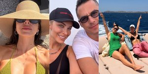 Στιγμές χαλάρωσης για τους Έλληνες celebrities το τριήμερο του Αγίου Πνεύματος