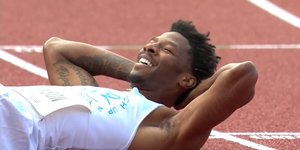 Ο αθλητής Κρις Ρόμπινσον