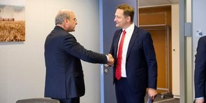 Κριστόφ Χάνσεν και Κωστής Χατζηδάκης