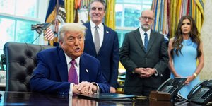 Ο πρόεδρος των ΗΠΑ, Ντόναλντ Τραμπ