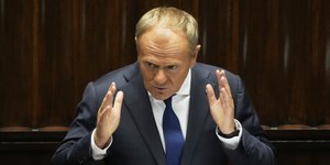 Ο φιλελεύθερος πρωθυπουργός της Πολωνίας, Ντόναλντ Τουσκ