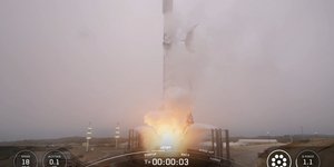 Από την εκτόξευση του ελληνικού δορυφόρου