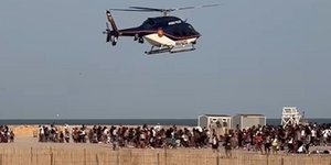 Eλικόπτερο επιχείρησε να σταματήσει συμπλοκή σε πάρτυ αποφοίτων λυκείων.