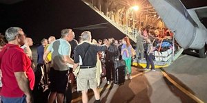 Εικόνα από τον απεγκλωβισμό των Ελληνων από το Ισραήλ