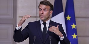 Ο πρόεδρος της Γαλλίας, Εμανουέλ Μακρόν