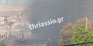 Φωτιά στον Ασπρόπυργο